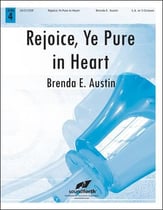 Rejoice, Ye Pure in Heart Handbell sheet music cover